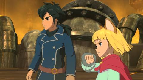 Roland and Evan in Ni no Kuni 2 Revenant Kingdom