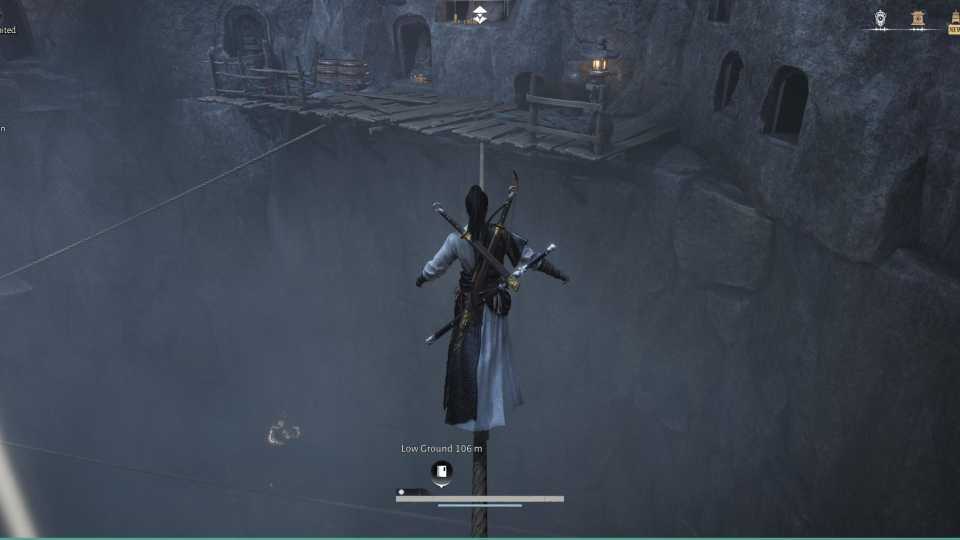 Rope Bridge in Where Winds Meet