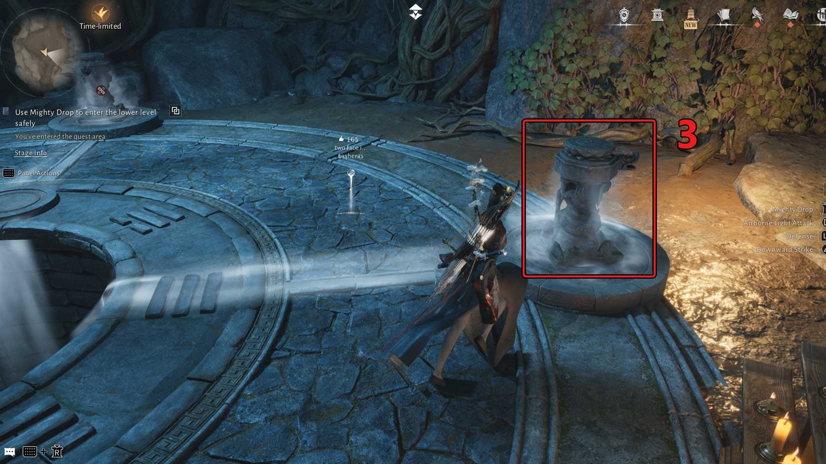 turn the statue earth heaven face 1 in wwm where the winds meet