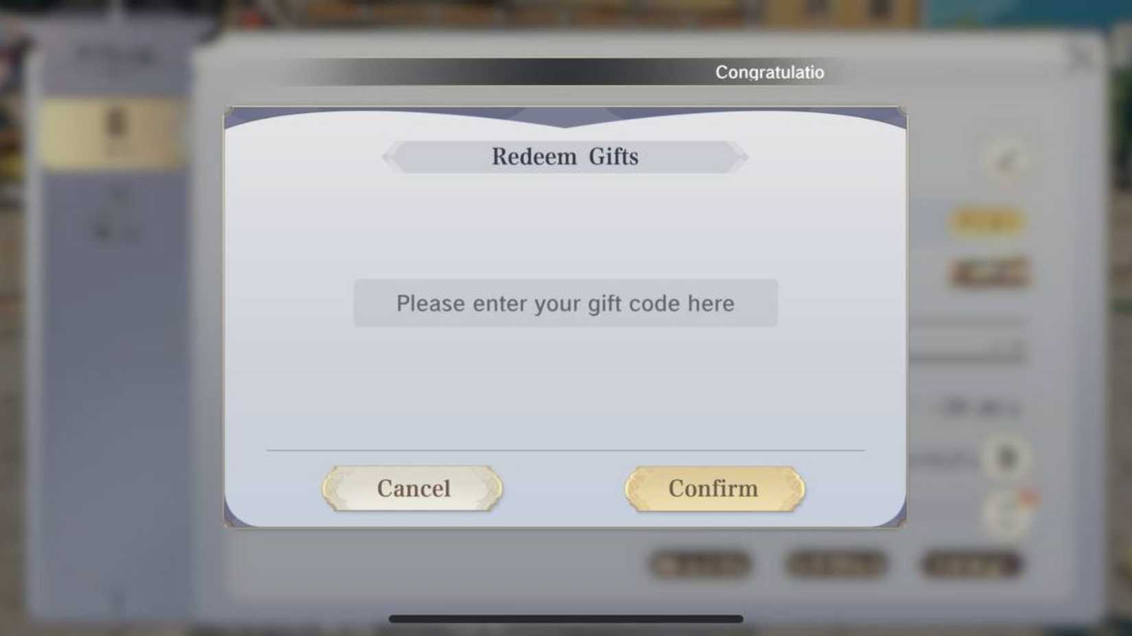 Saint Seiya EX the codes tab
