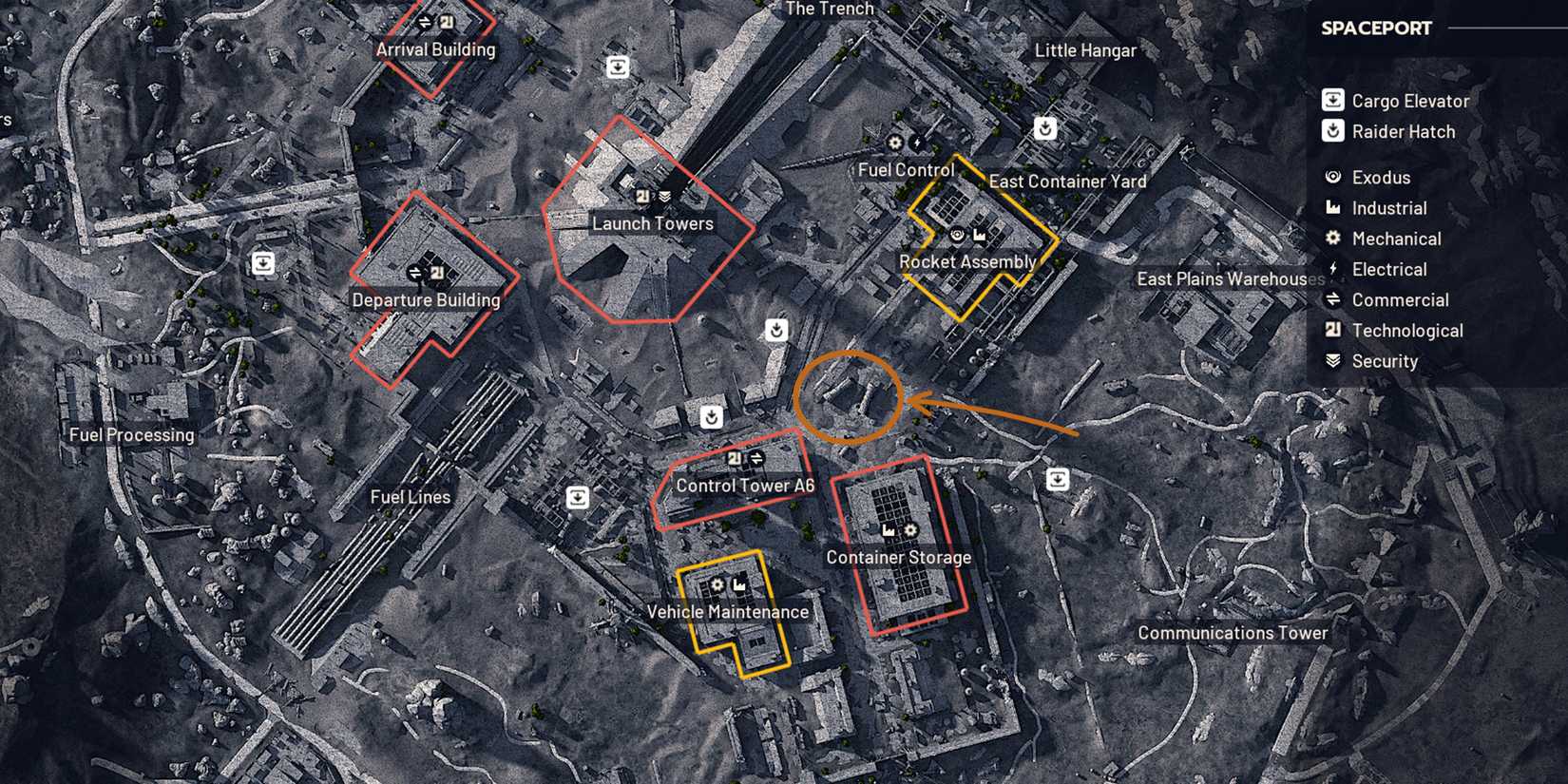 Scope out the rocket thrusters outside of Rocket Assembly 1 in ARC Raiders