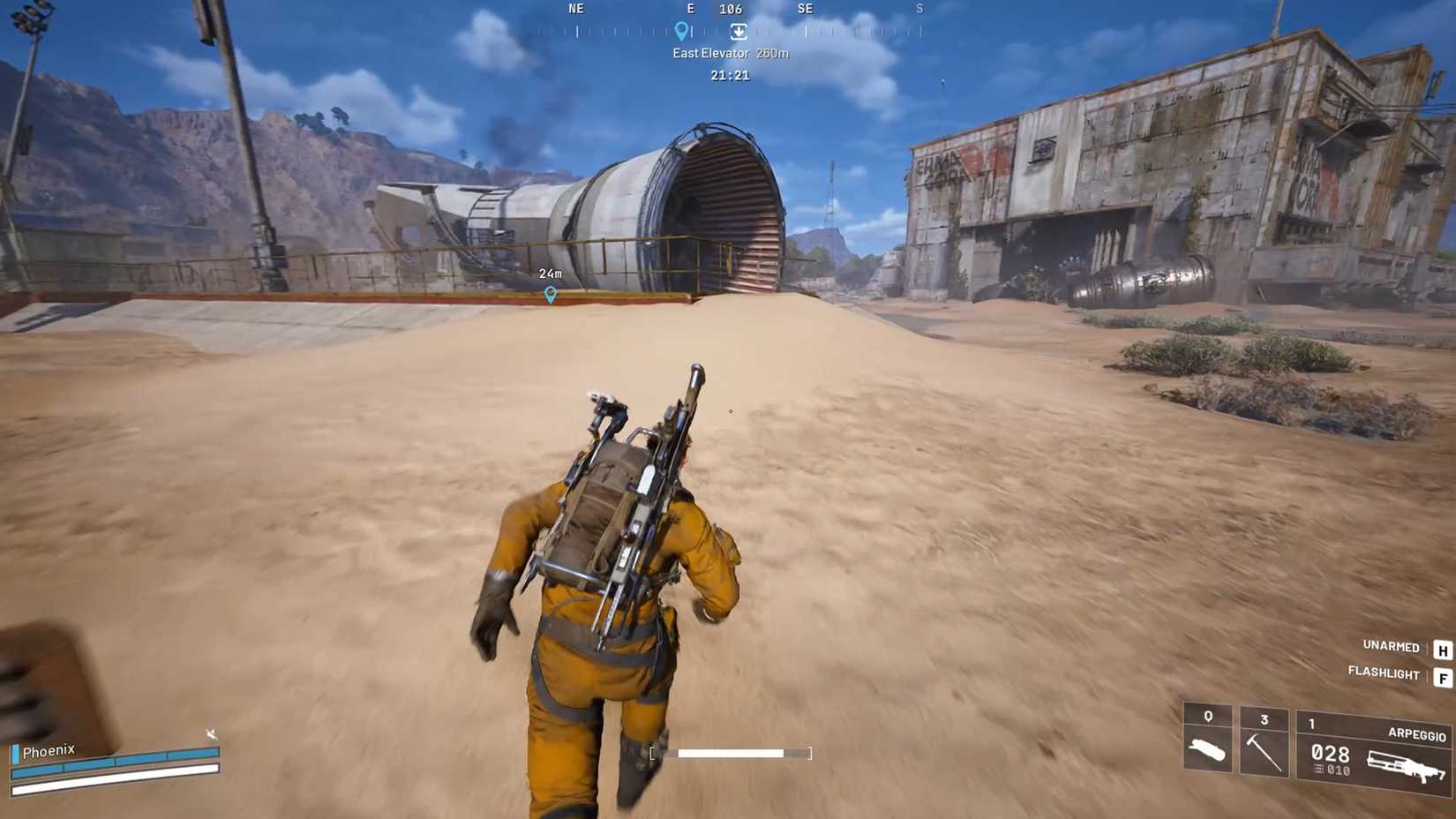 Scope out the rocket thrusters outside of Rocket Assembly 2 in ARC Raiders