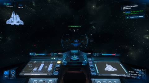 Star Citizen Quantum Travel UI