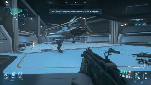 Star Citizen Boarding Mission Success