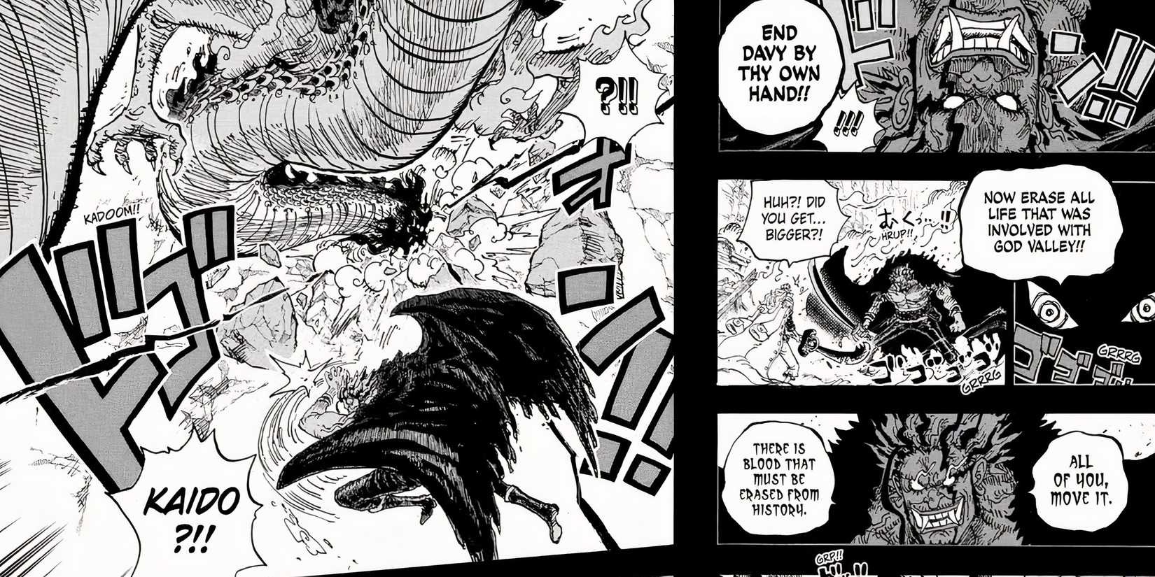 One Piece Chapter 1165 Preview: Roger and Garp Vs Rocks