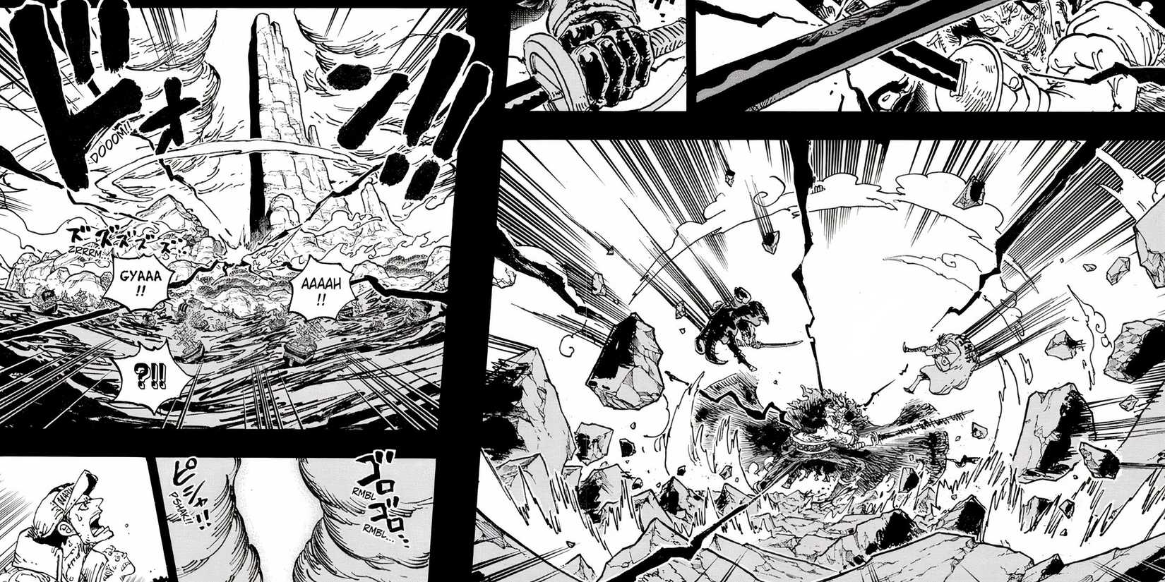 god valley is destroyed one piece chapter 1166 raw scans