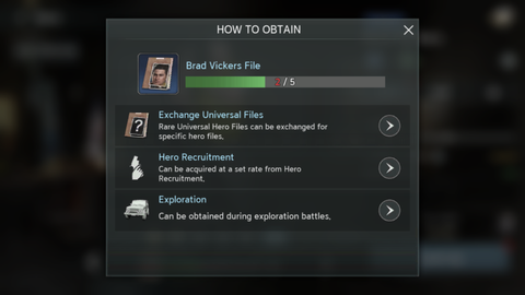 Obtaining Characters in RE Survival Unit
