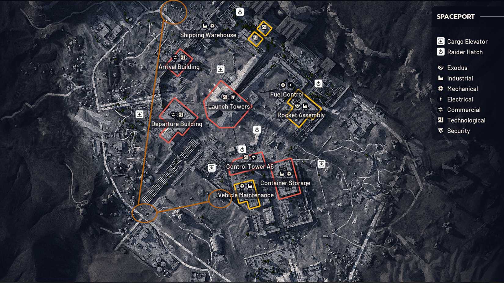 Search First Wave husks on Spaceport in ARC Raiders