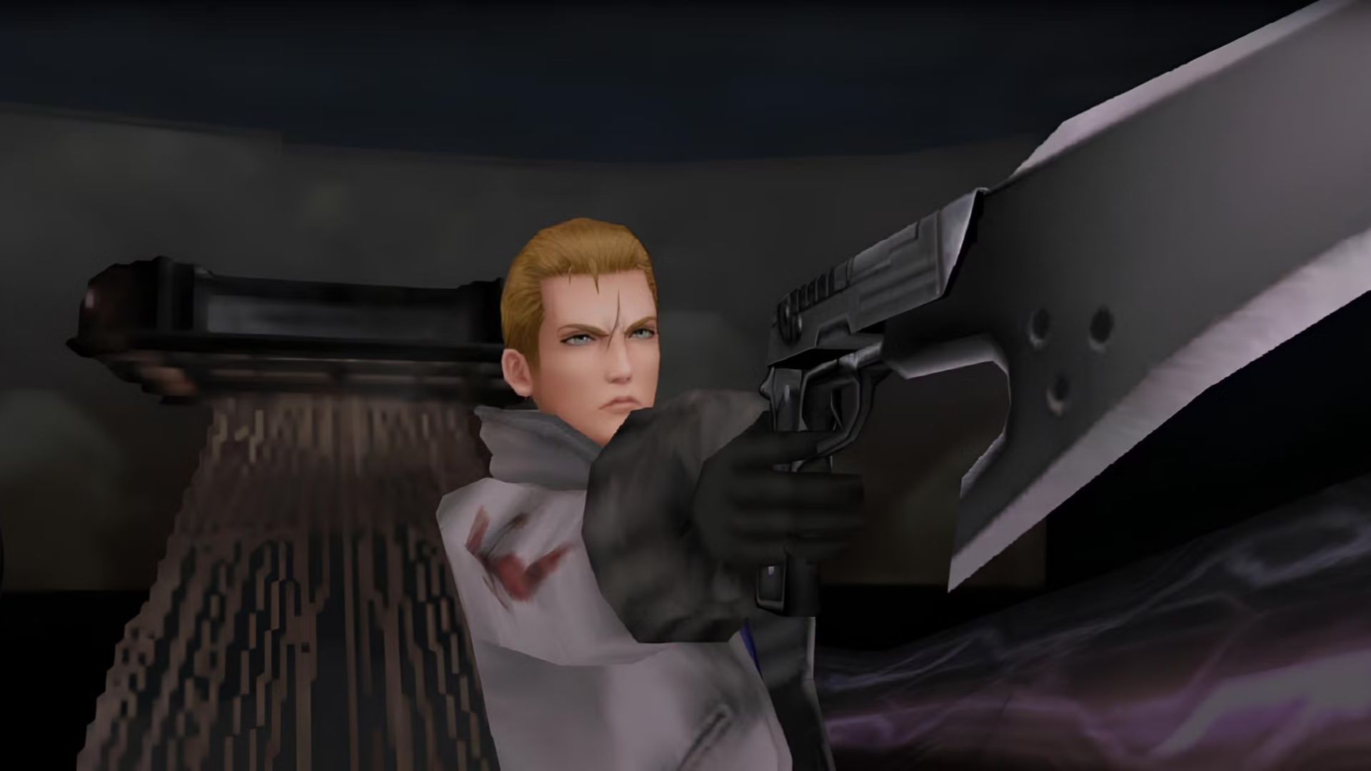 Seifer wielding the Hyperion in Final Fantasy VIII (1)