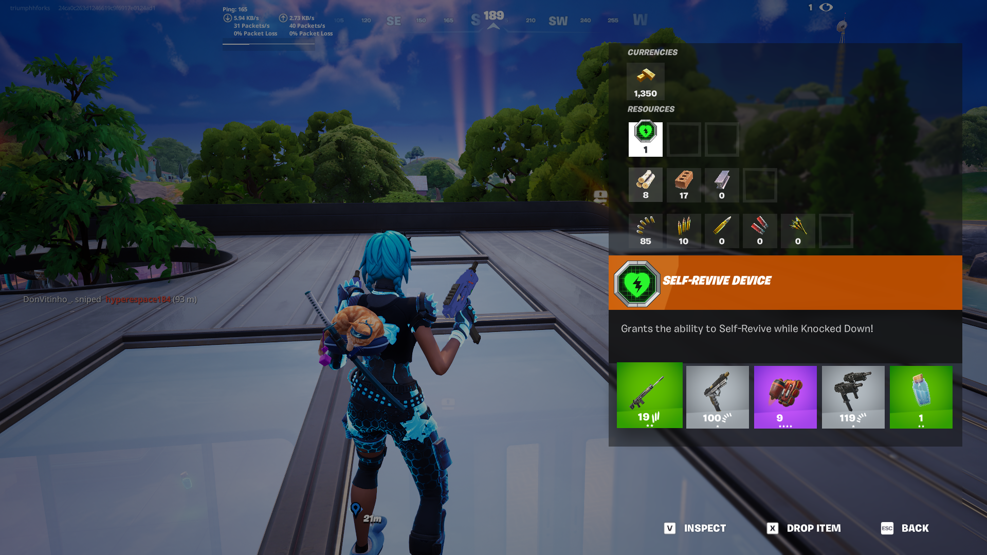 How to Self-Revive in Fortnite