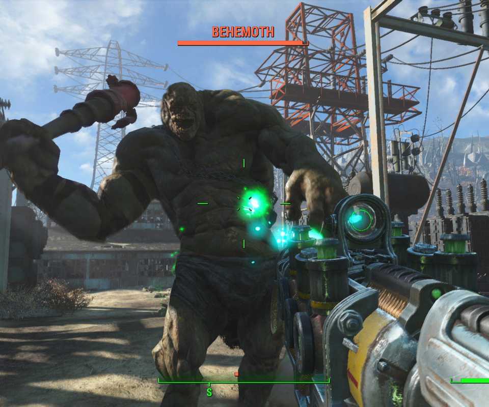 Menembak mutan di Fallout 4, sebuah contoh bagaimana franchise game berubah.