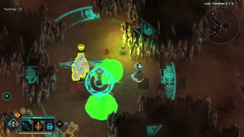 Shooting enemies in Children of Morta