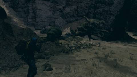 Shooting enemies in Starfield