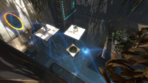 Shooting portals in Portal 2