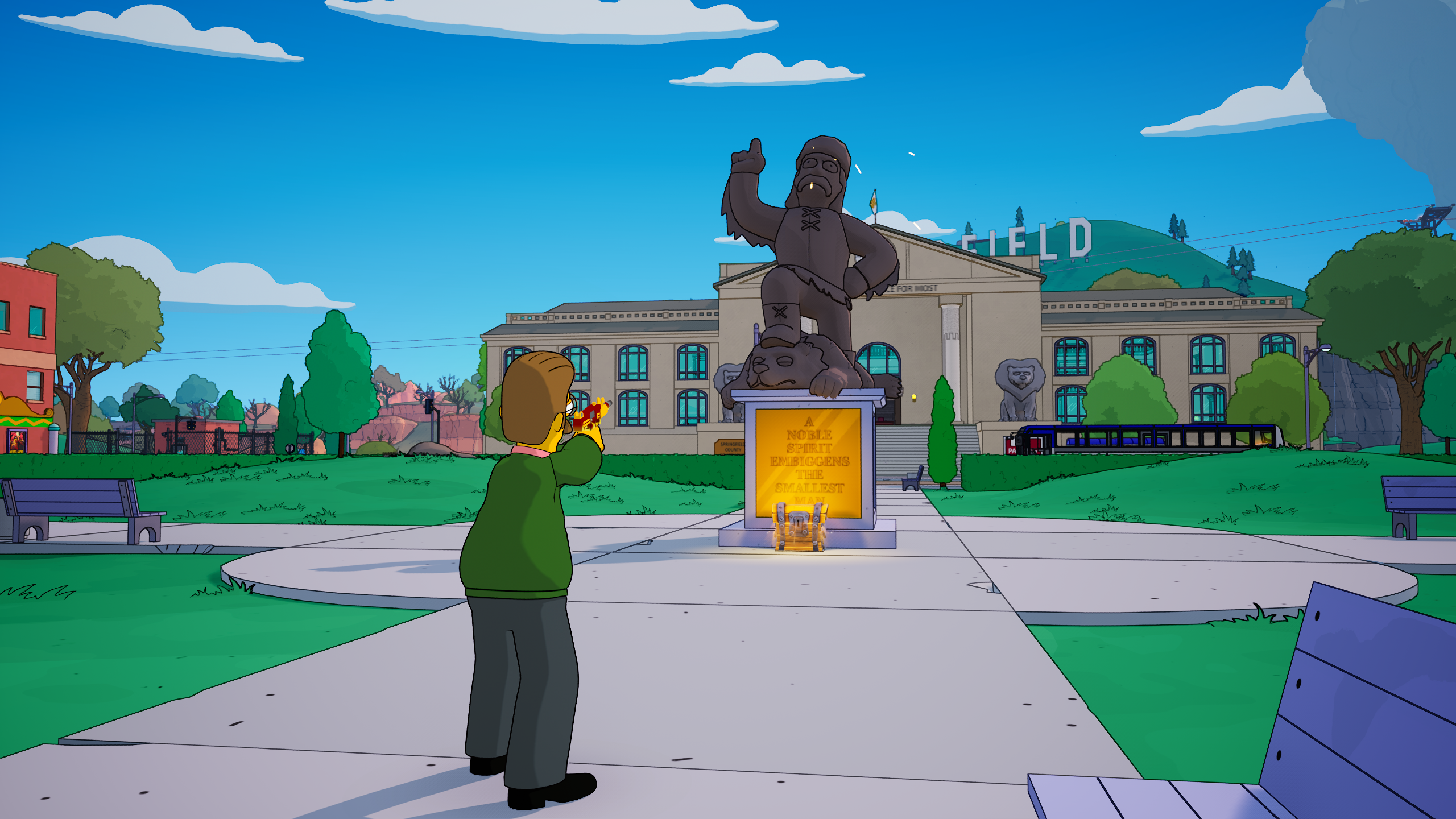 All Mythic/Exotic Weapons in Fortnite Simpsons