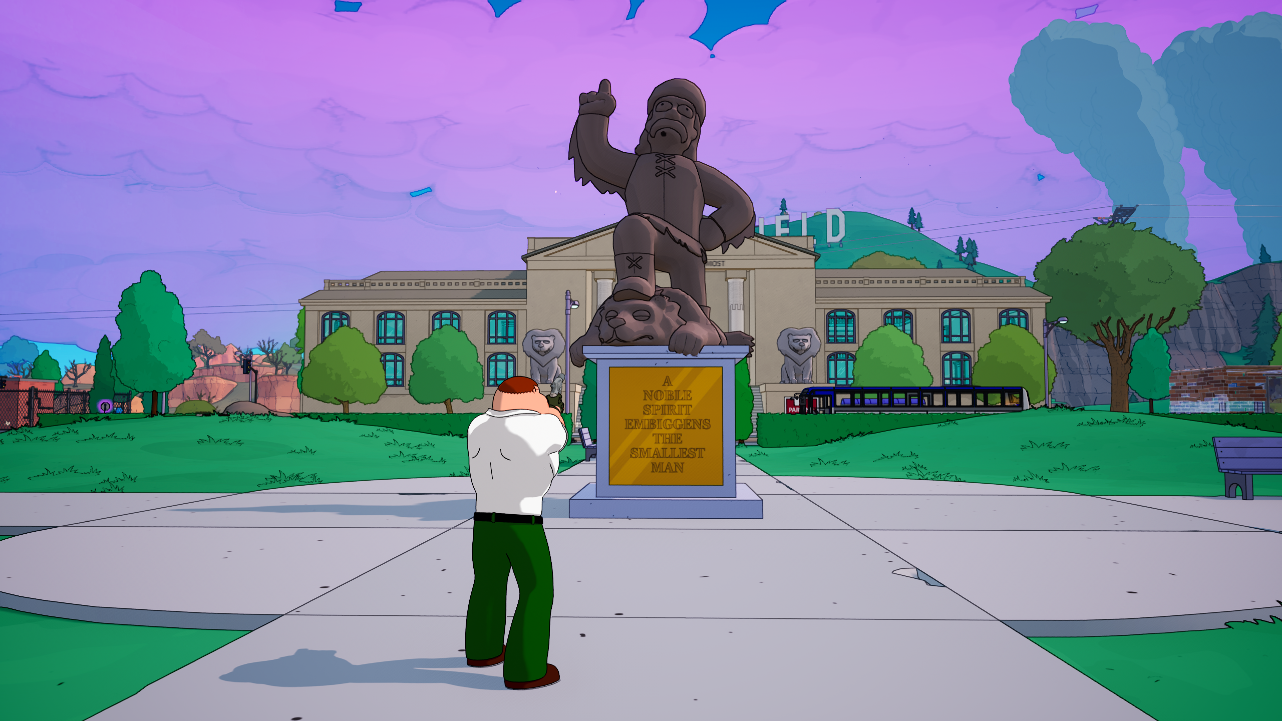 Springfield Statue How to Get Jebediah's Mythic Helmet in Fortnite Simpsons