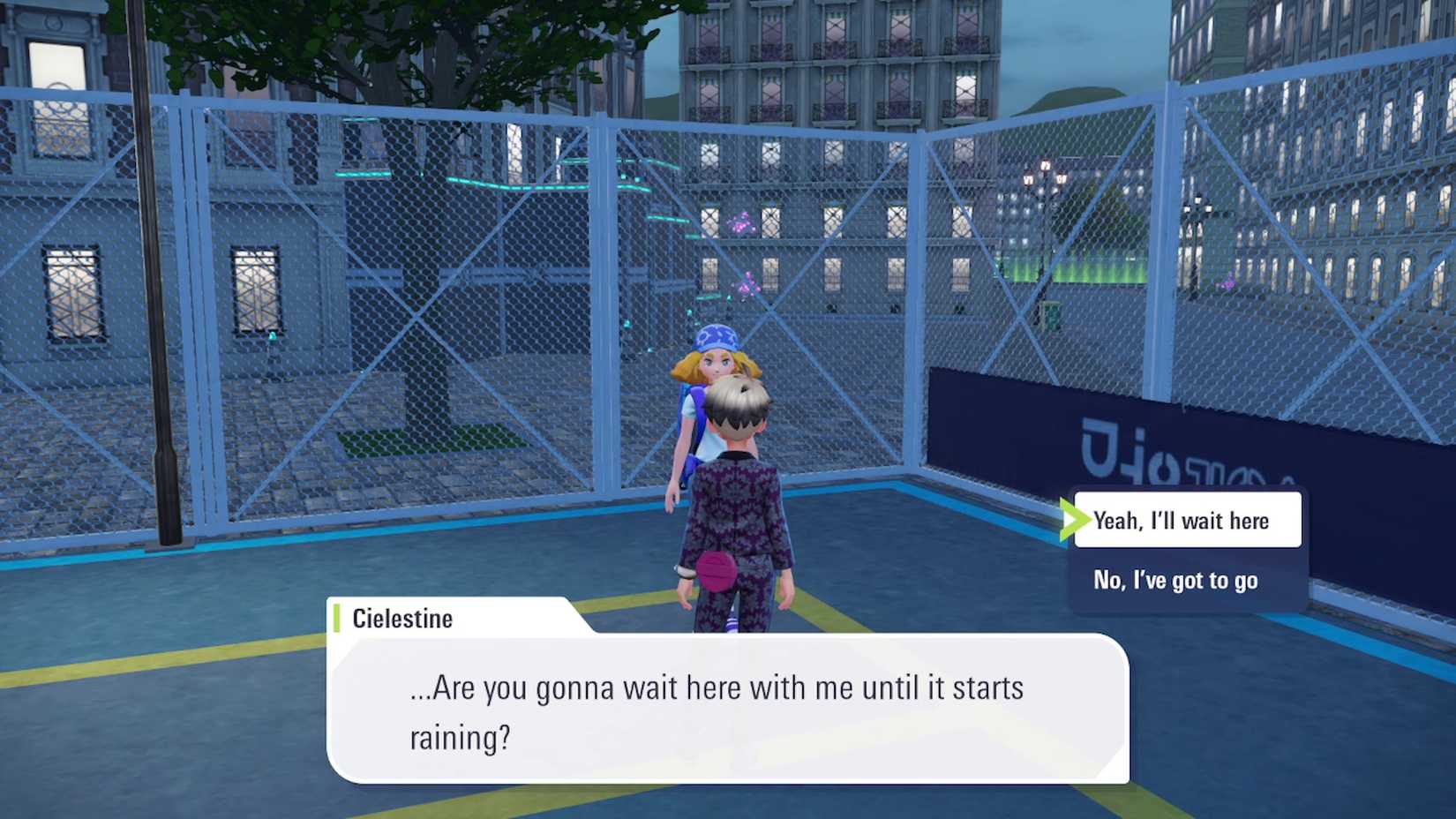 side mission 64 let it pour let it rain in pokemon legends za