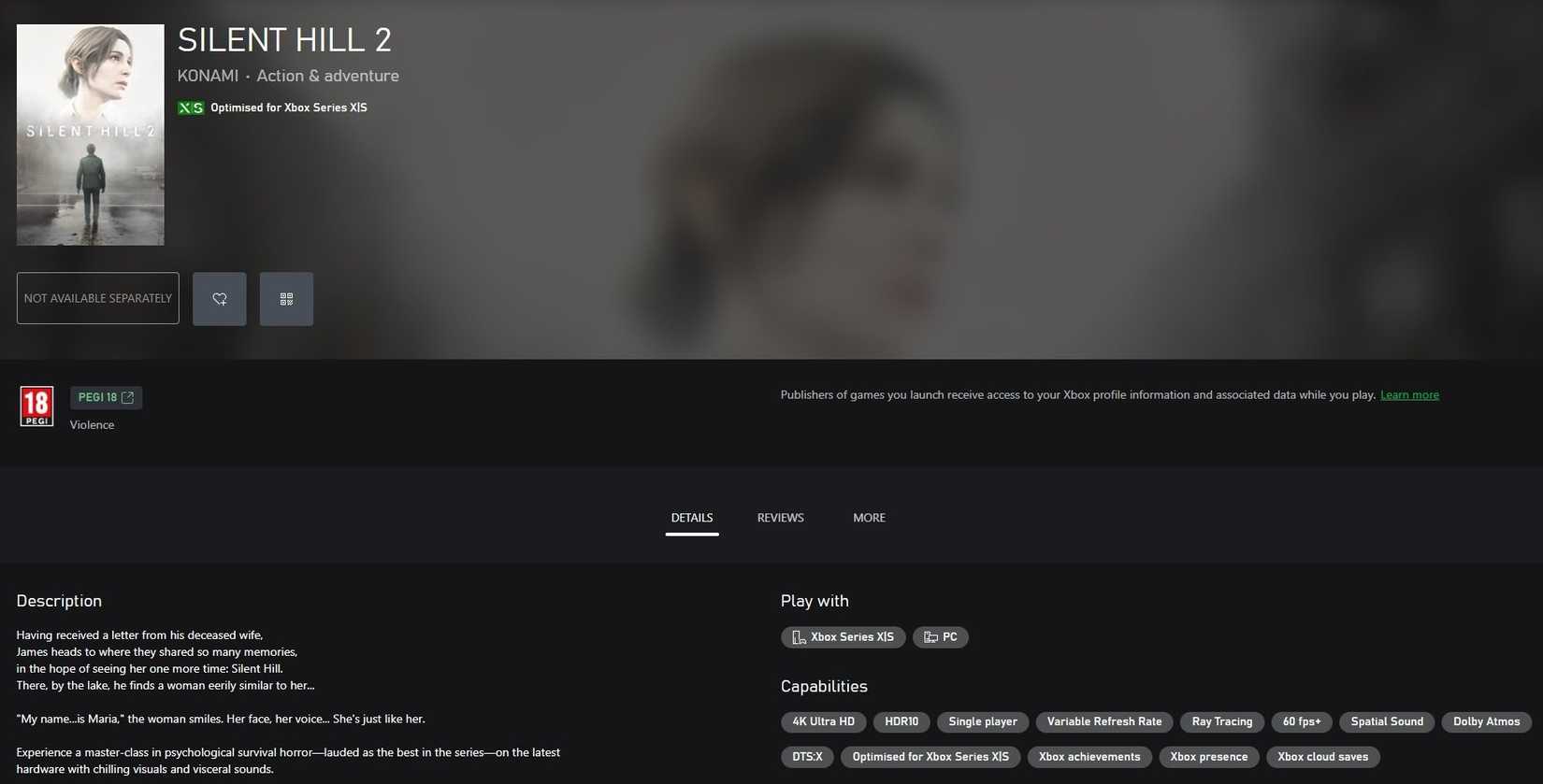 silent-hill-2-xbox-store-listing