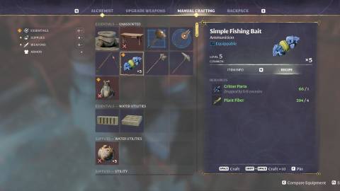 Simple Fishing Bait in Enshrouded