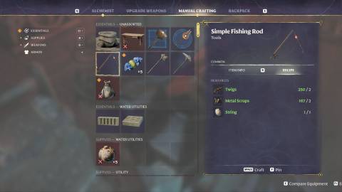 Simple Fishing Rod in Enshrouded