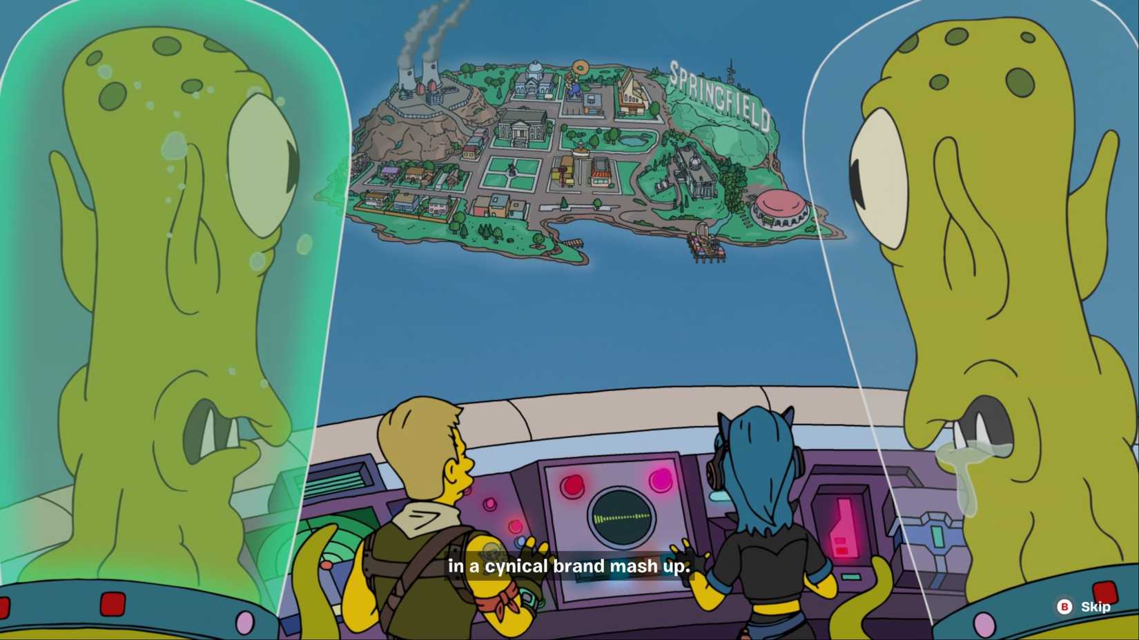 simpsons fortnite short