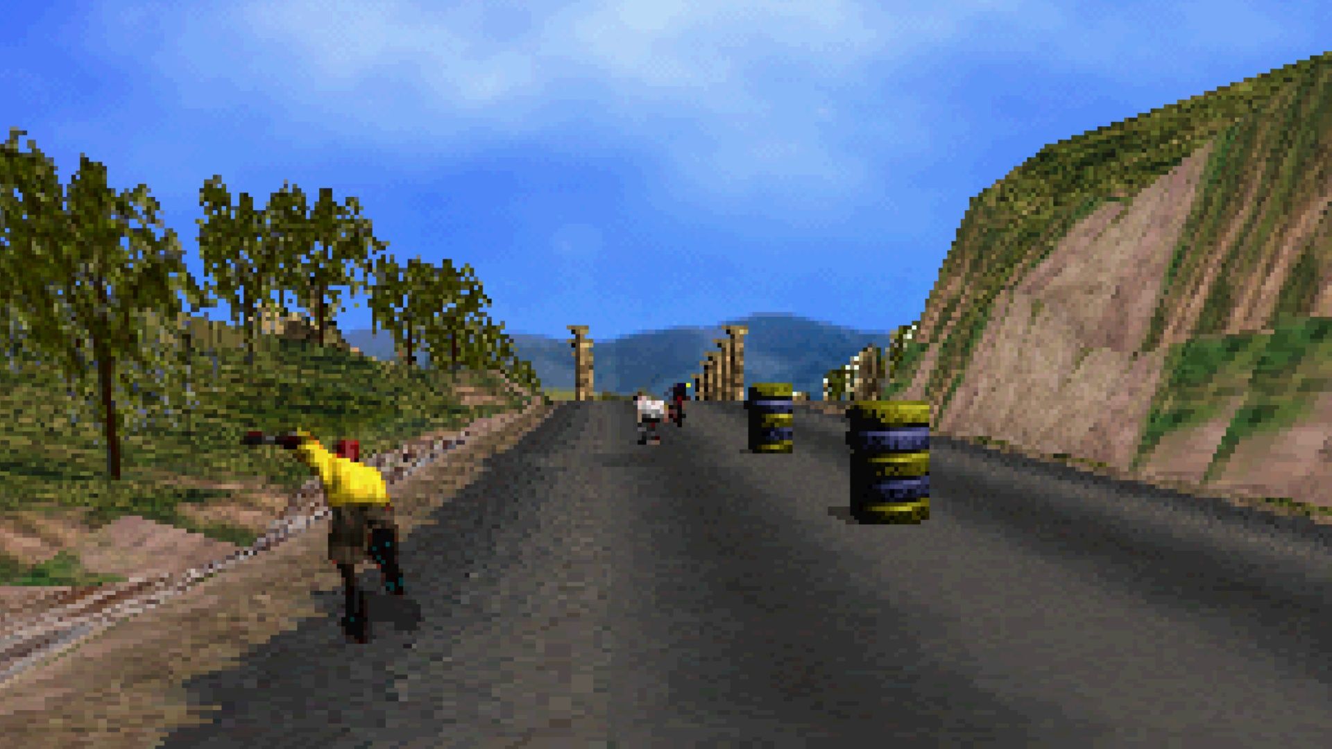 Skating in ESPN Extreme Games