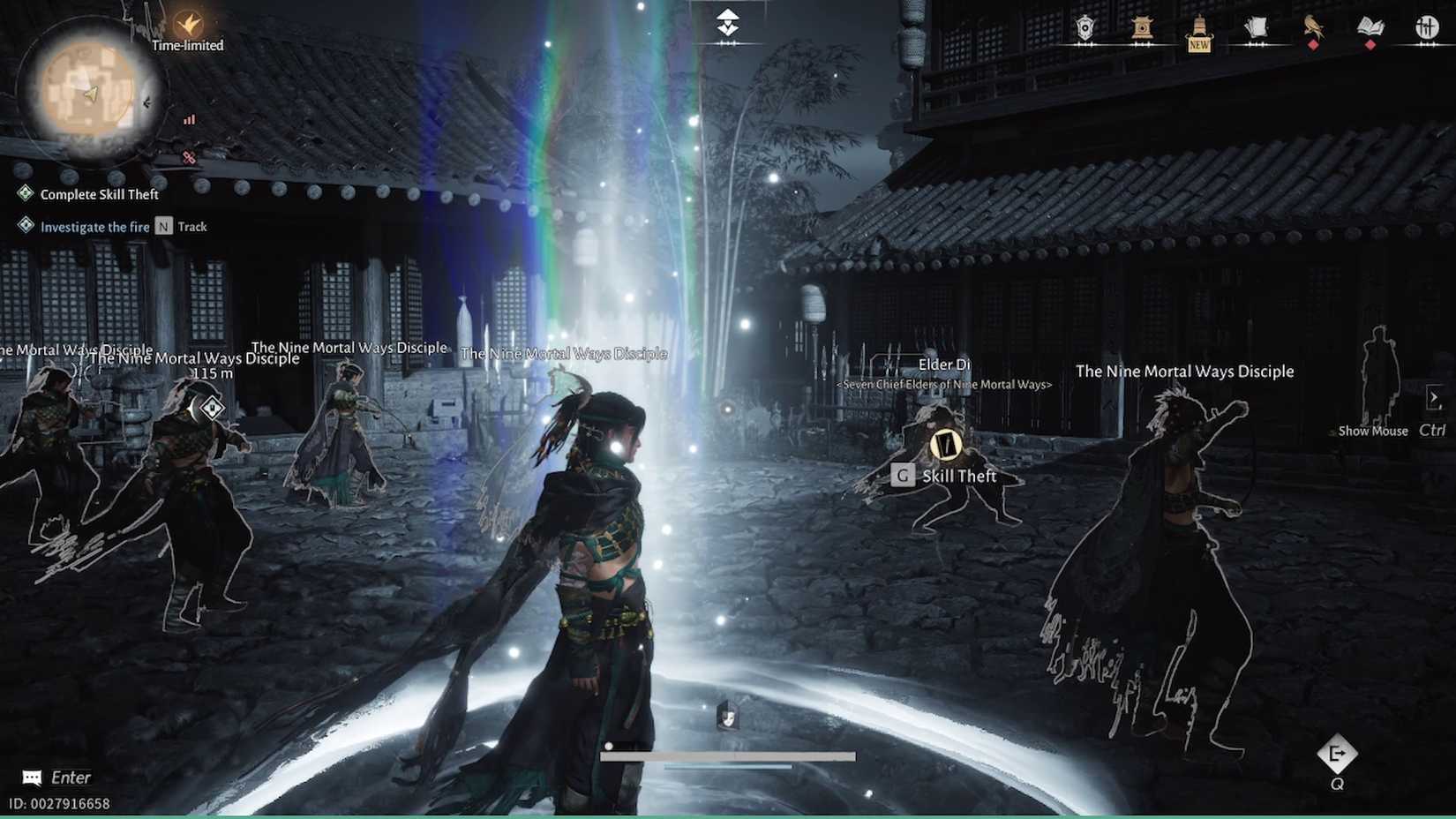 skill theft where winds meet