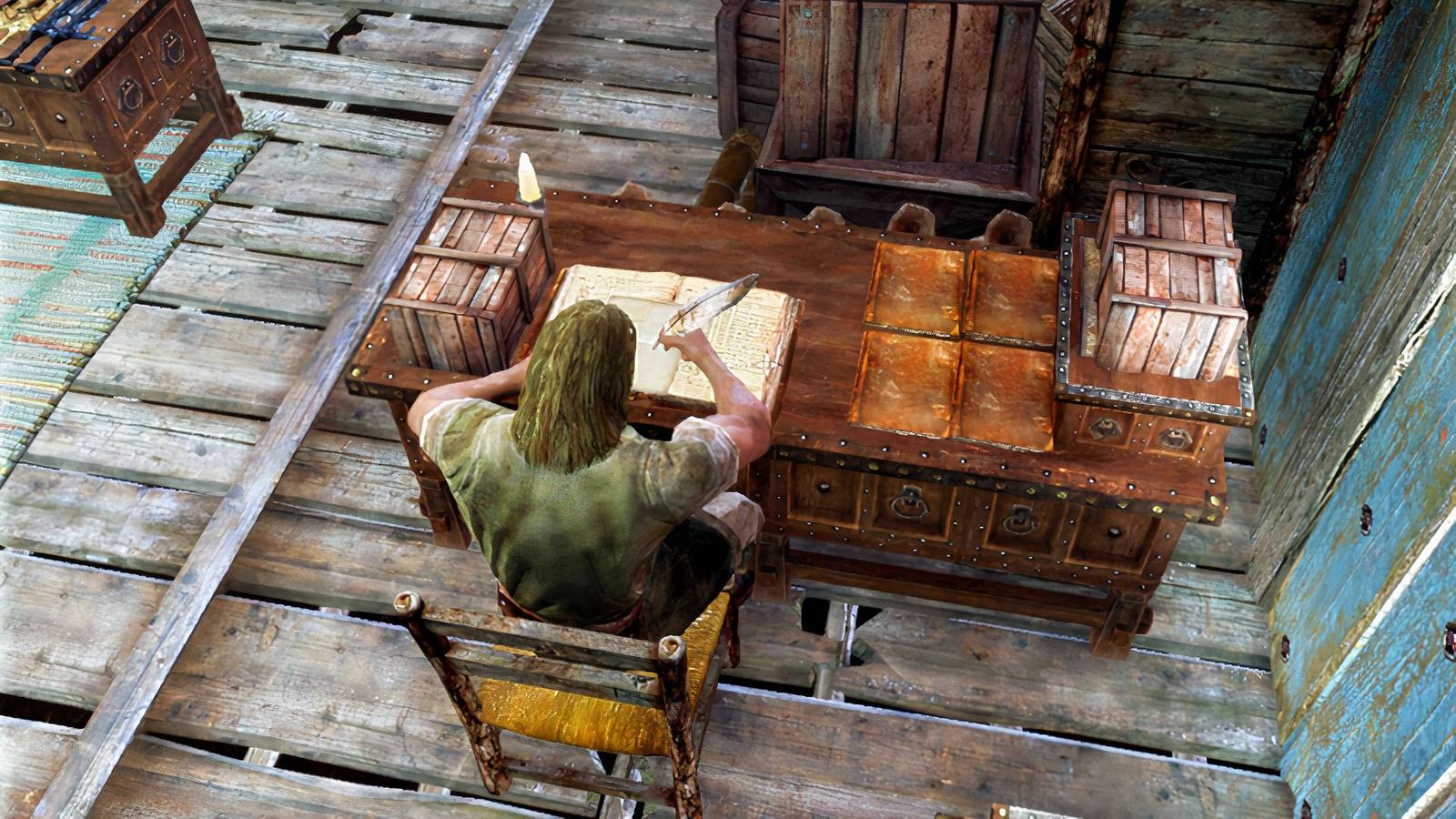 Gamer Telecommutes to Work From Skyrim