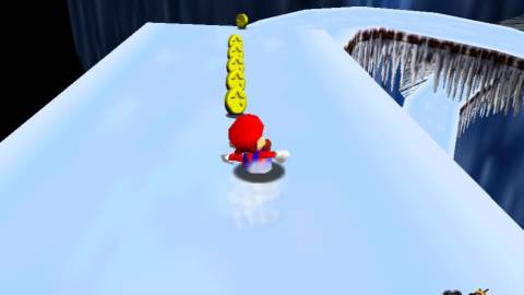 Sliding in Super Mario 64