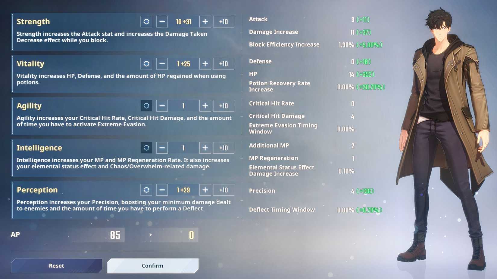 solo leveling arise overdrive best sung jinwoo stats