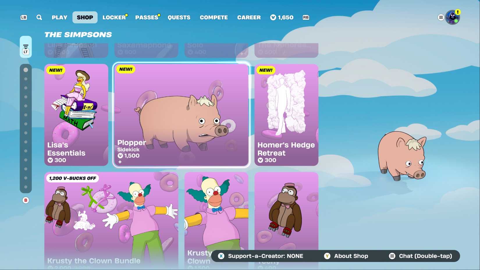 spider pig cosmetic the simpsons