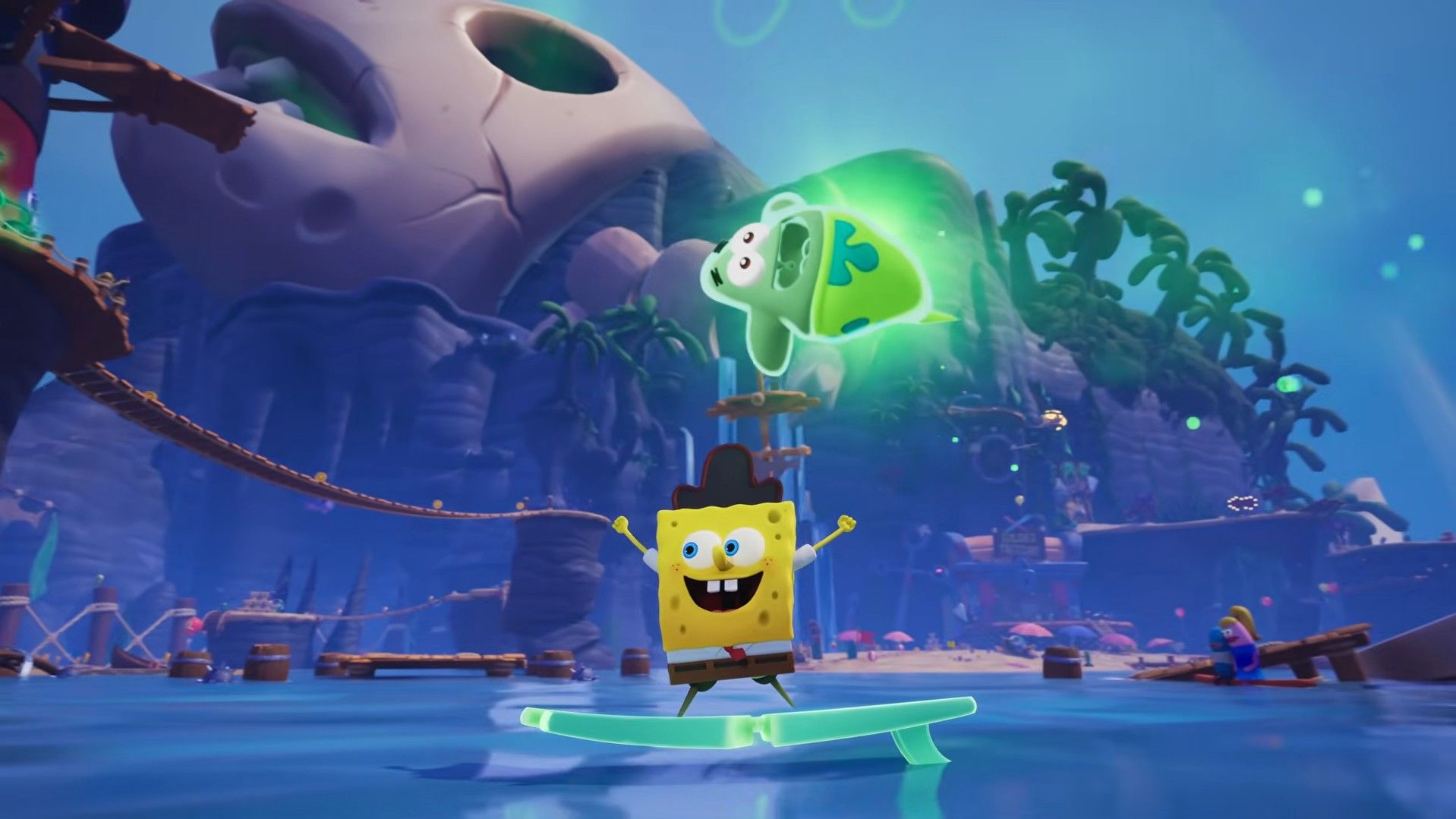 SpongeBob SquarePants Titans of the Tide - launch trailer screenshot 