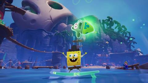 SpongeBob SquarePants Titans of the Tide - launch trailer screenshot 