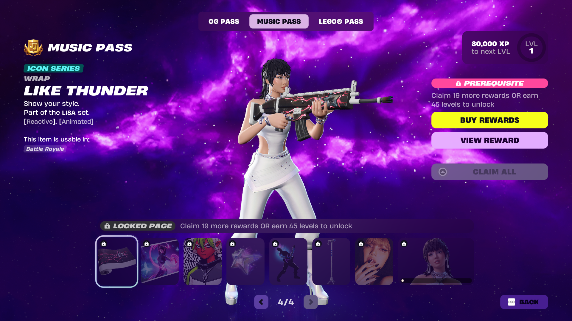 All Rewards & Items in the Fortnite Festival Season 12 Music Pass