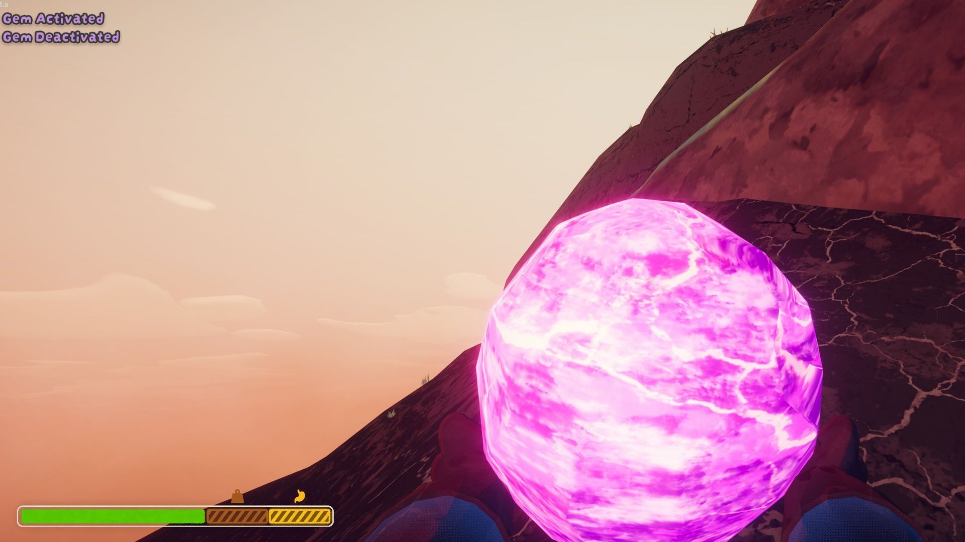 strange gem activated peak