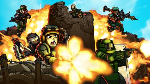 Strike Force Heroes Key Art