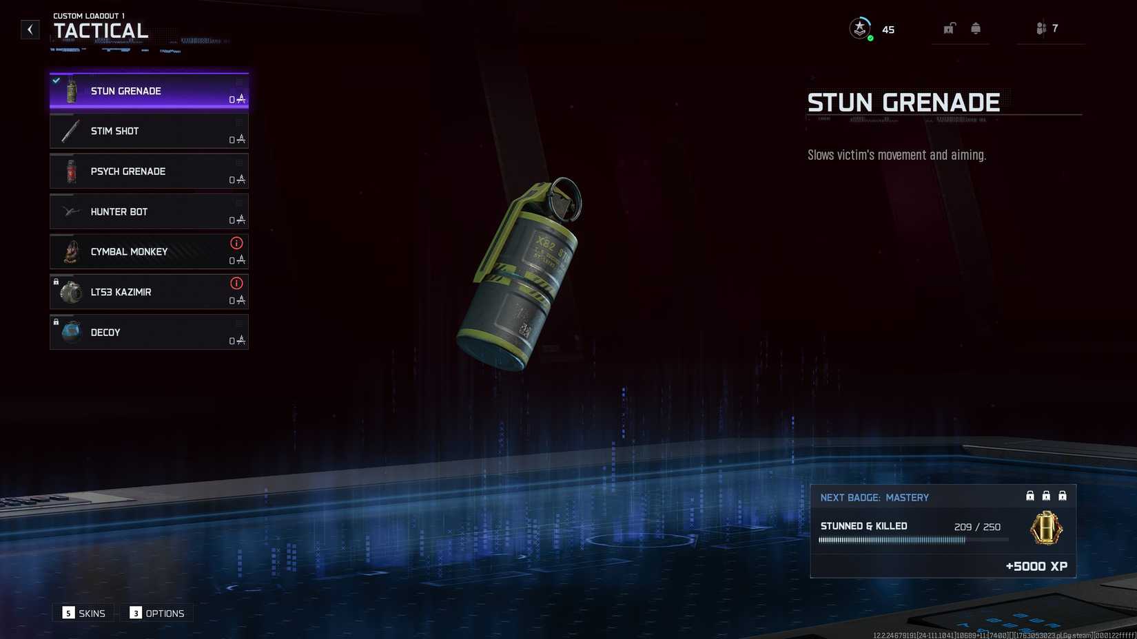 stun grenade