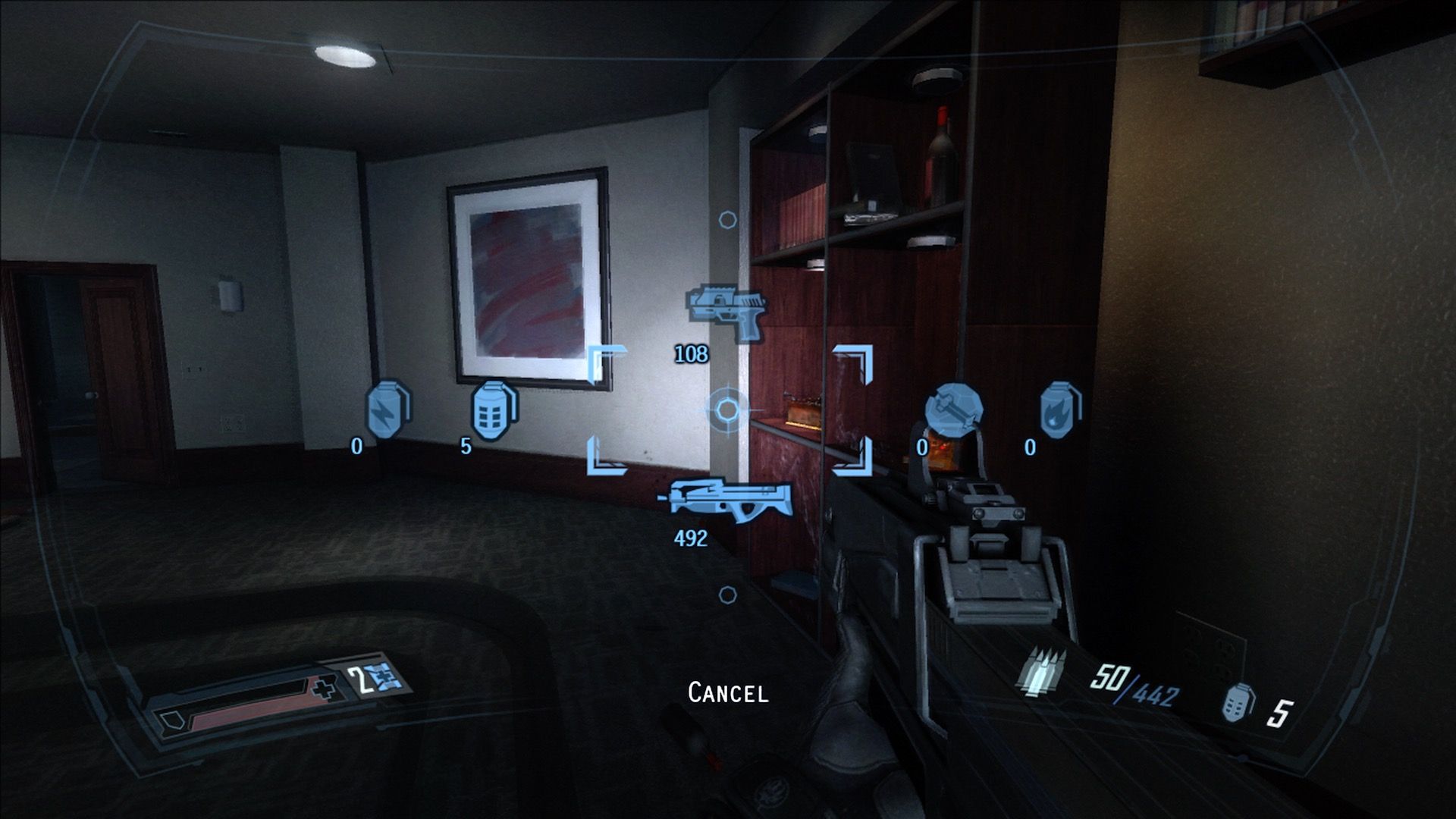 Switching weapons in Fear 2 Project Origin