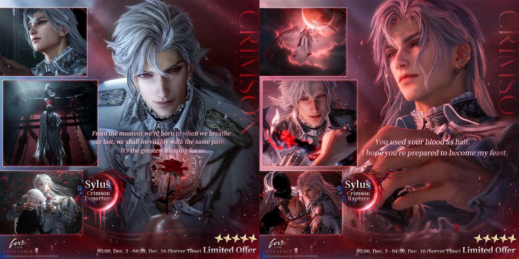 sylus second limited myth banner Silverwing Fiend 2 in love and deepspace