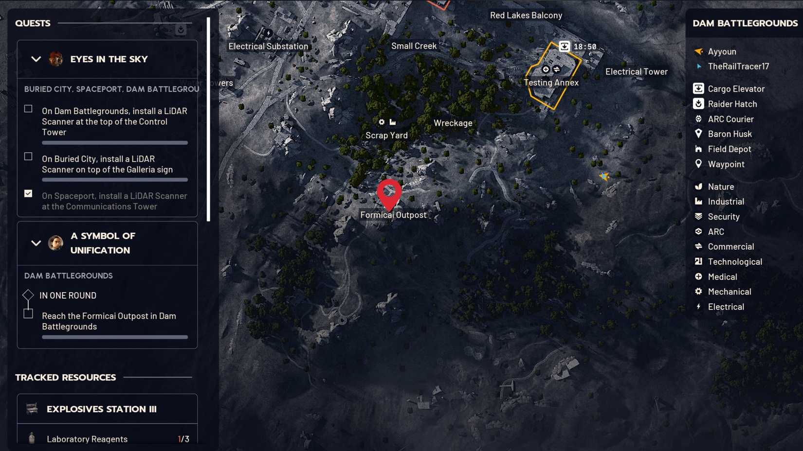 Symbol of Unification Quest ARC Raiders Formicai Outpost Location