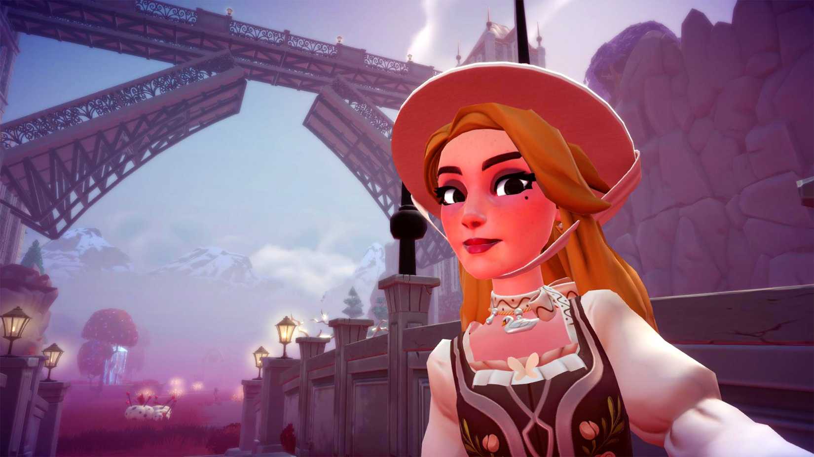 take picture of iron bridge in ddv disney dreamlight valley