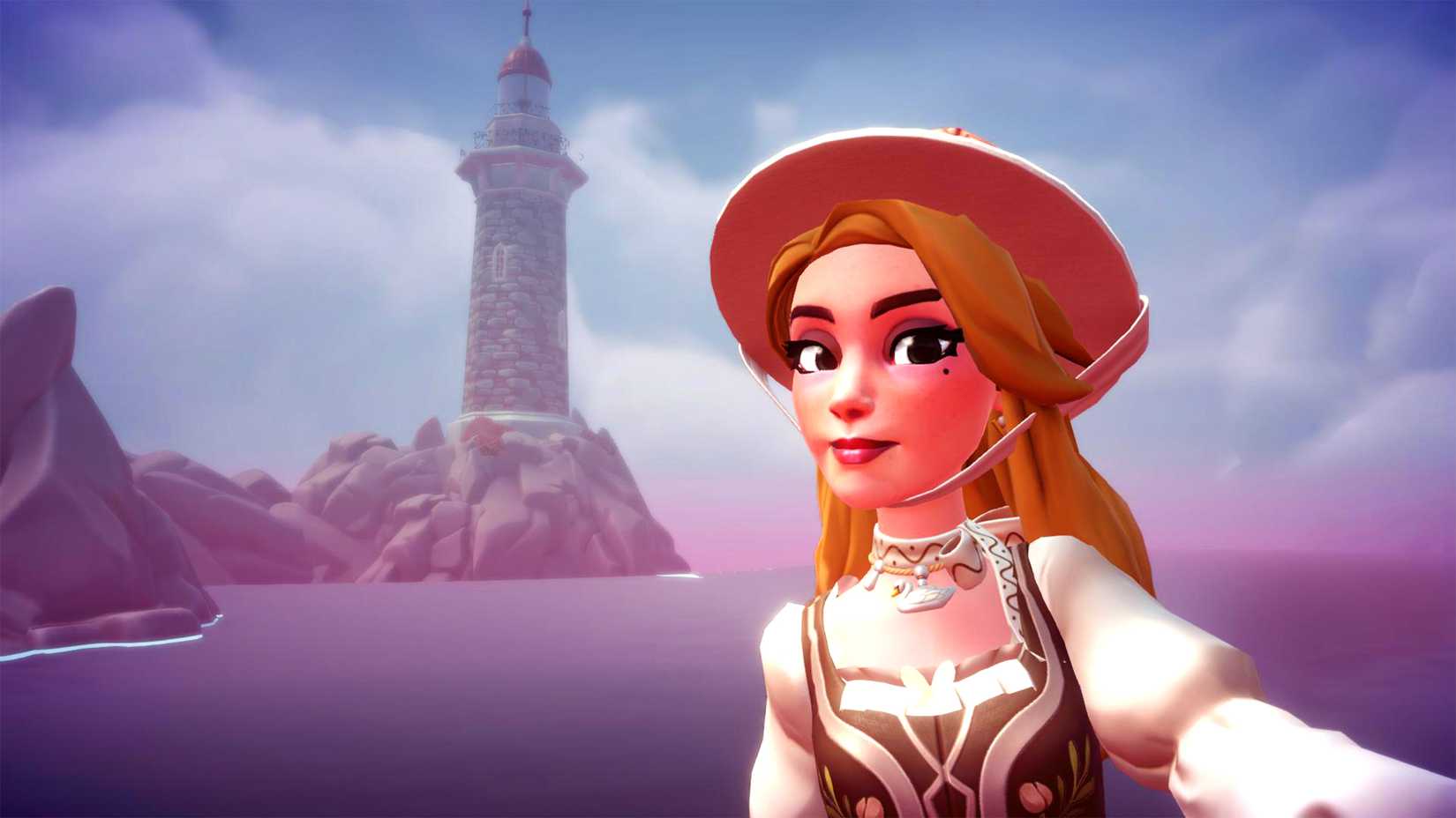 take picture of lighthouse near the beach in ddv disney dreamlight valley