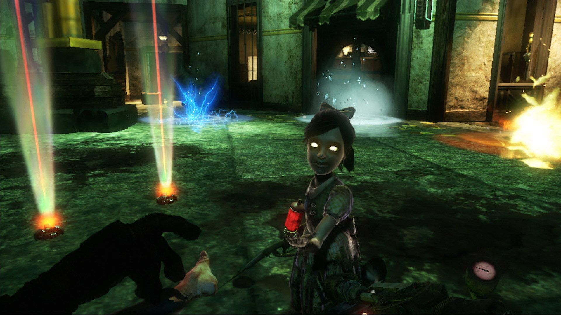 Talking to a Little Sister in BioShock 2