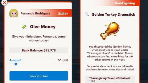 thanksgiving scavenger hunt bitlife 