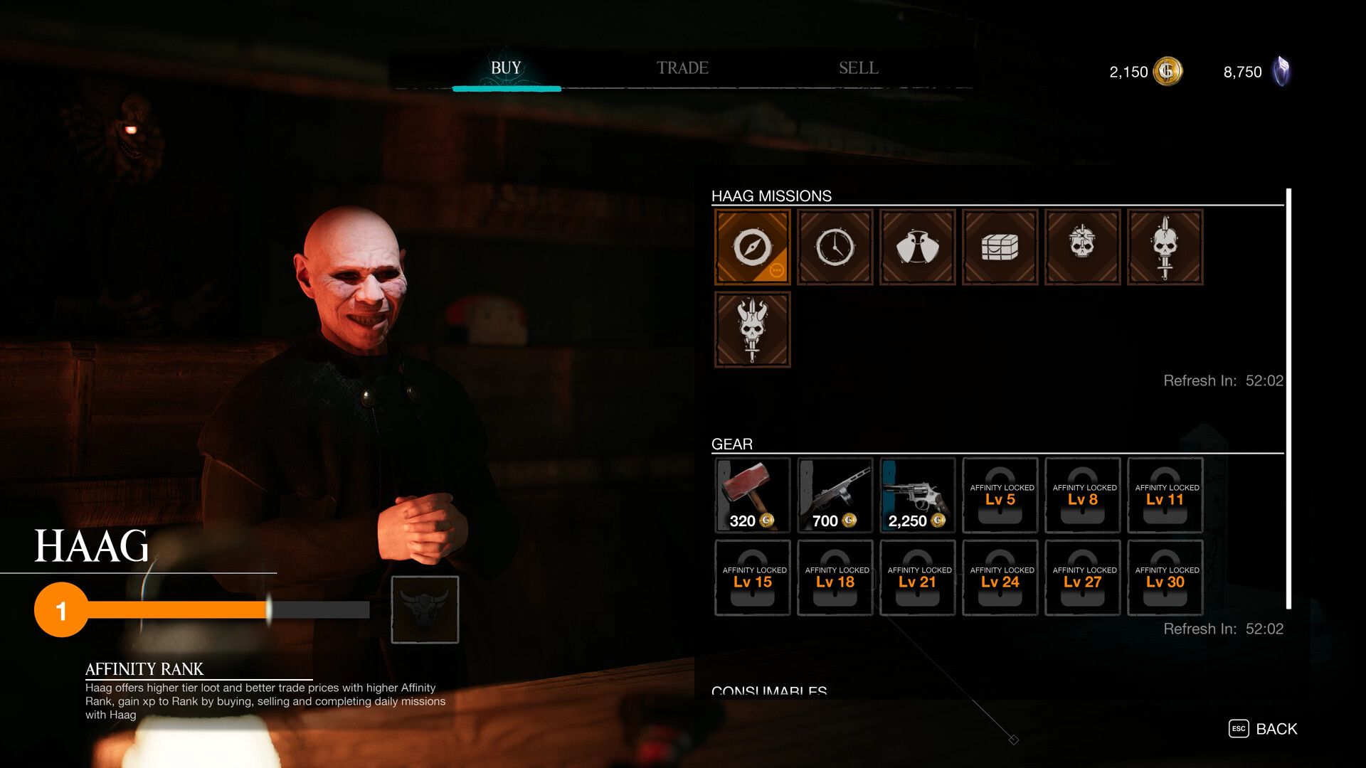 The Bornless haag missions