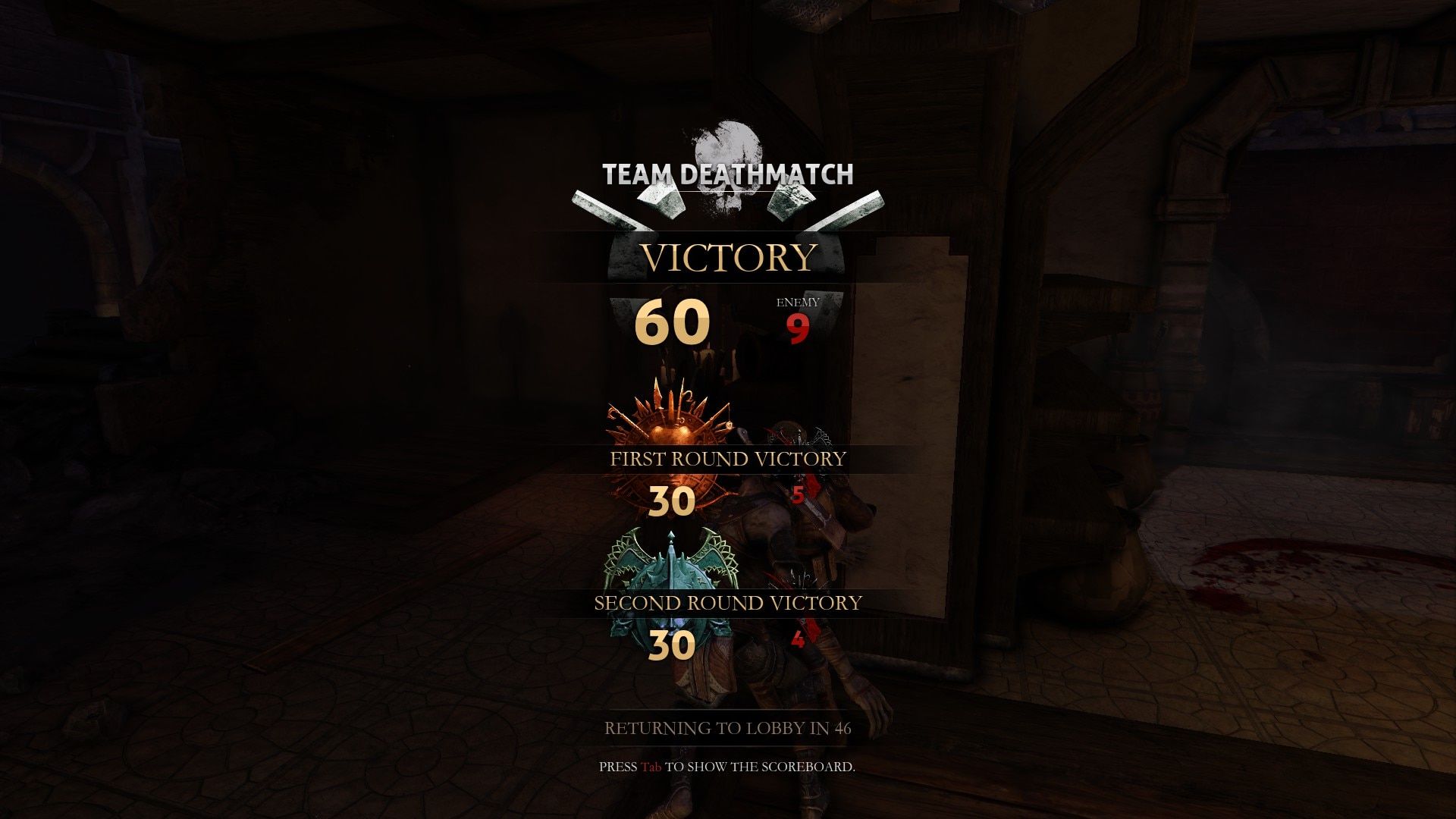 The end of a round in Nosgoth