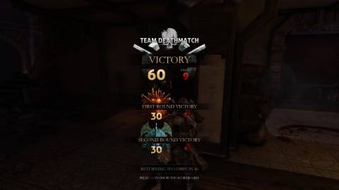 The end of a round in Nosgoth