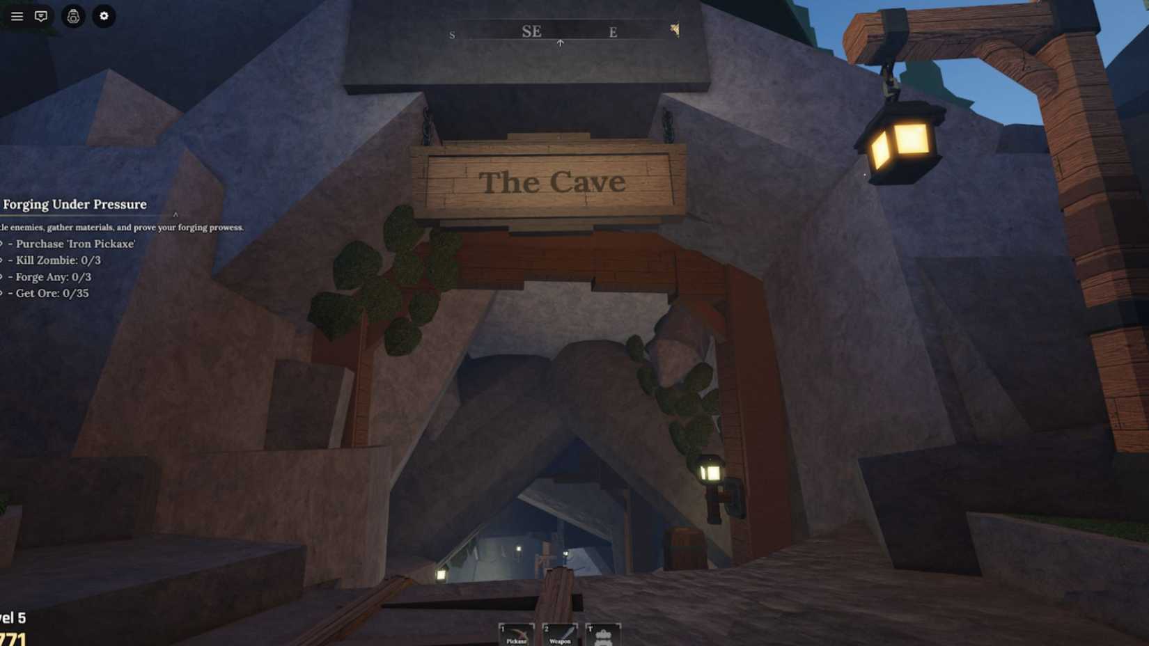 The Forge the cave