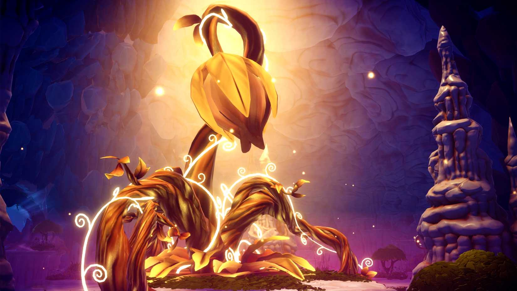 the giant wishblossom in ddv disney dreamlight valley