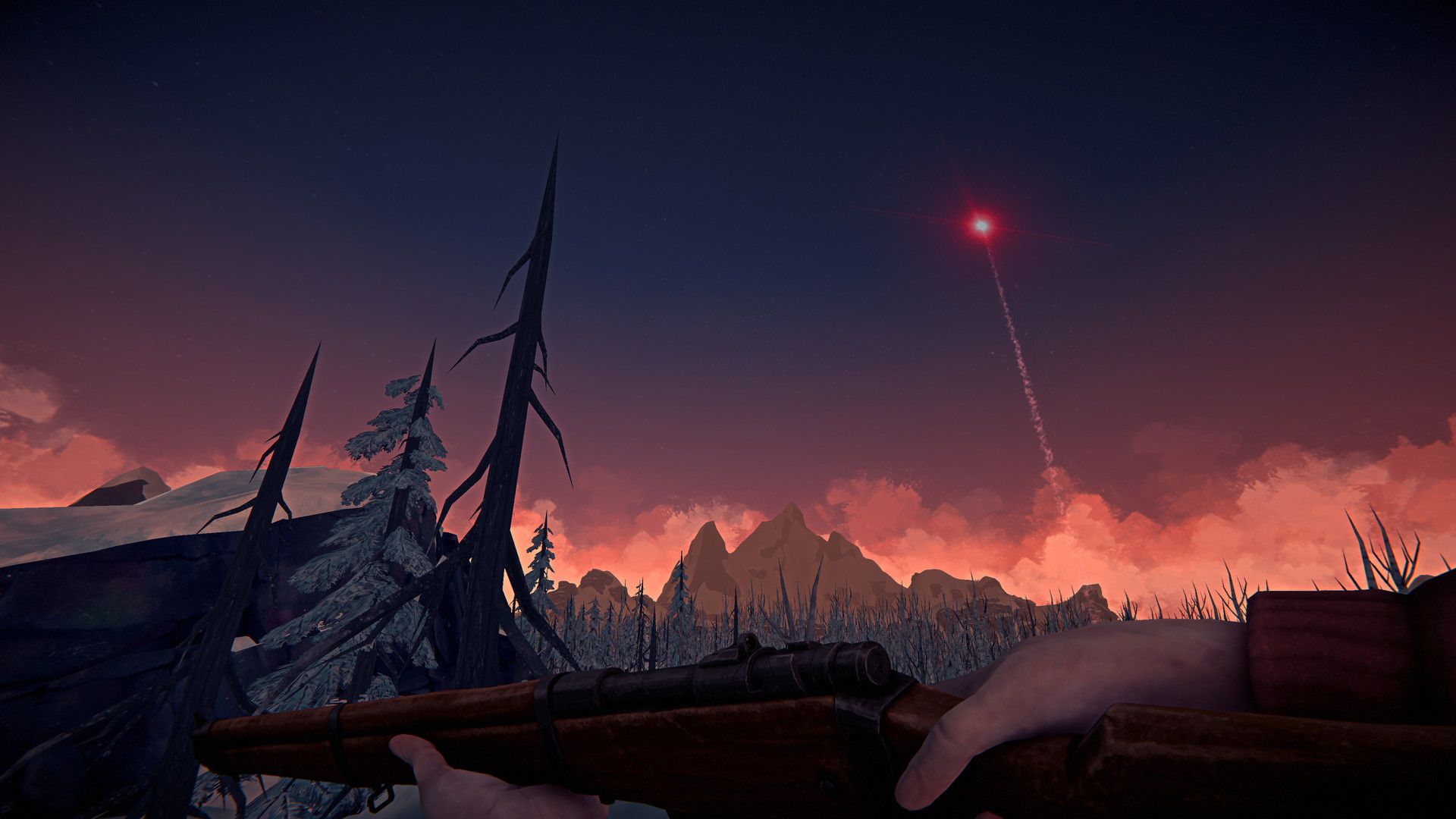 the long dark sunset